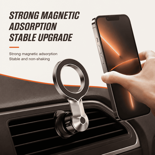 Magnetic Car Phone Holder — 360° Vent Mount