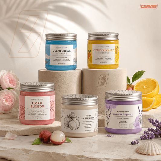 Car Air Freshener Gel Jar — 180g, Long Lasting