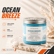 Car Air Freshener Gel Jar — 180g, Long Lasting