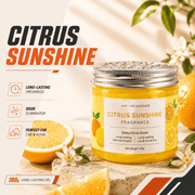 Car Air Freshener Gel Jar — 180g, Long Lasting