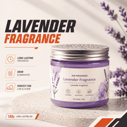Car Air Freshener Gel Jar — 180g, Long Lasting