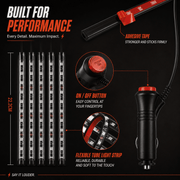 Car LED Ambient Lighting Kit — 4 Strips, App Control