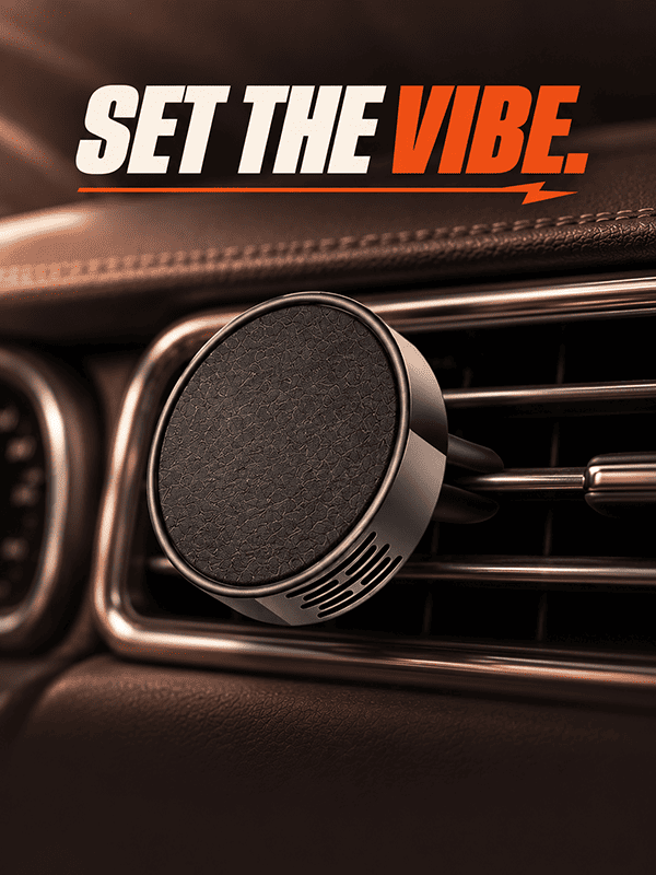 Clipping it to the vent