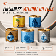 Car Perfume Diffuser — Solid Gel Bottle