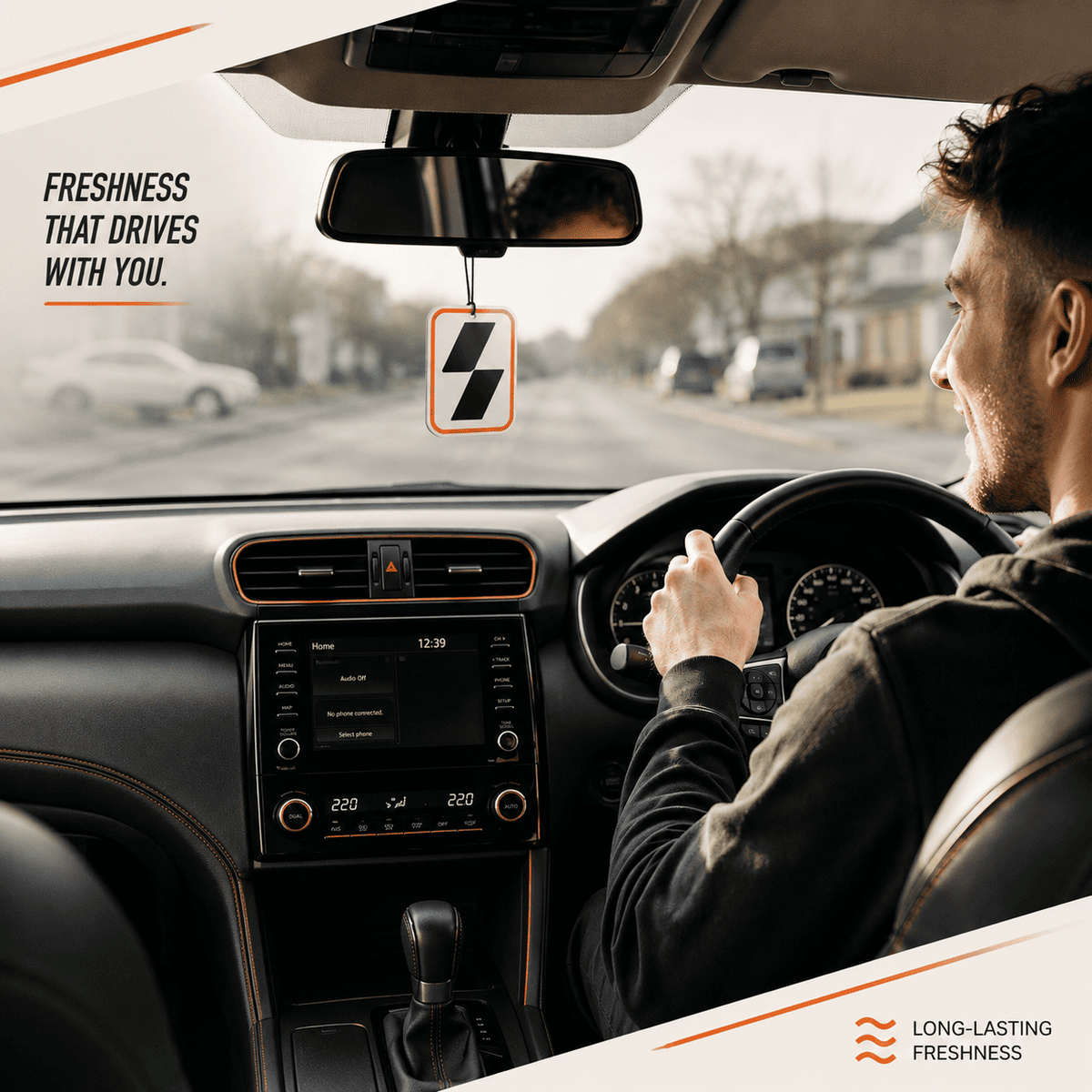 Hanging Car Air Freshener — Odour Remover