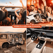 Car Interior LED Light Bars — App Controlled & Music Sync
