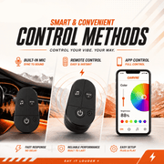 Car Interior LED Light Bars — App Controlled & Music Sync