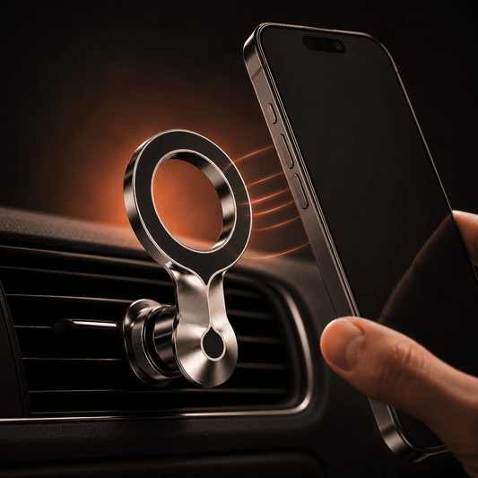 Magnetic Car Phone Holder — 360° Vent Mount