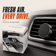 Metal Car Air Freshener Vent Clip — 3 Scents