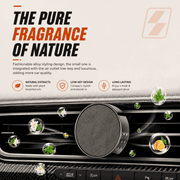 Metal Car Air Freshener Vent Clip — 3 Scents