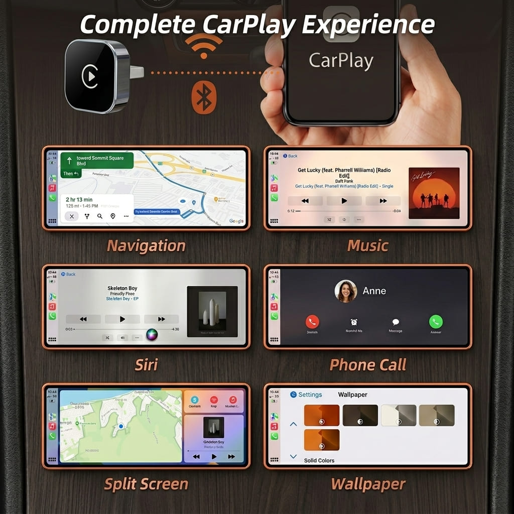 Wireless CarPlay & Android Auto Adapter