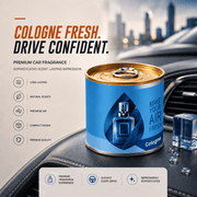 Car Perfume Diffuser — Solid Gel Bottle